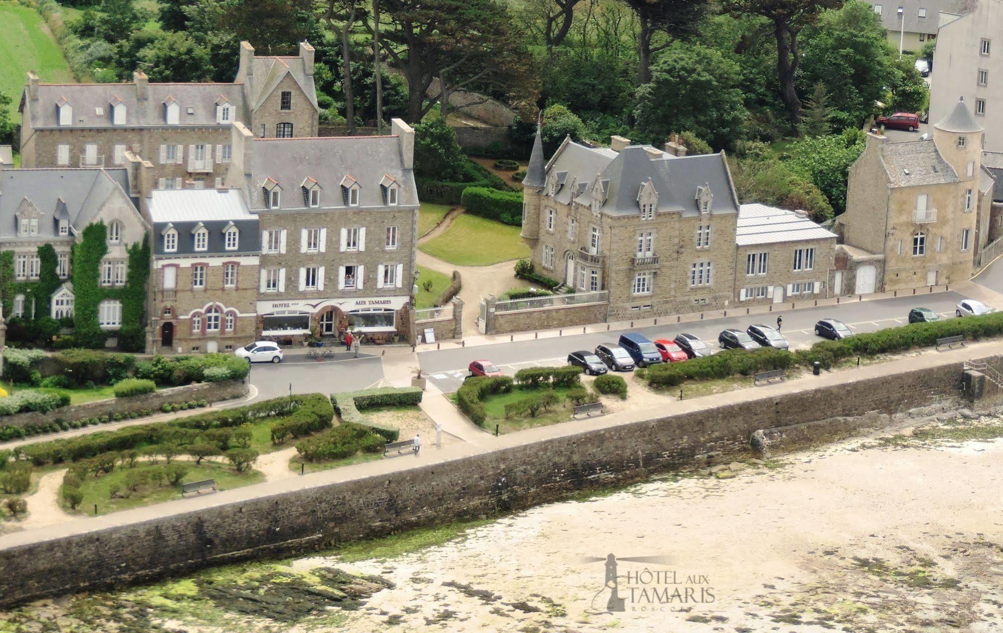 Hotel Aux Tamaris - Vue Mer Roscoff Exterior foto